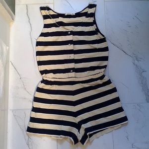 Lifetime Striped Romper Size S